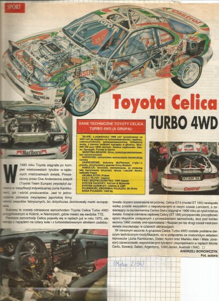 Toyota Celica Turbo 4wd